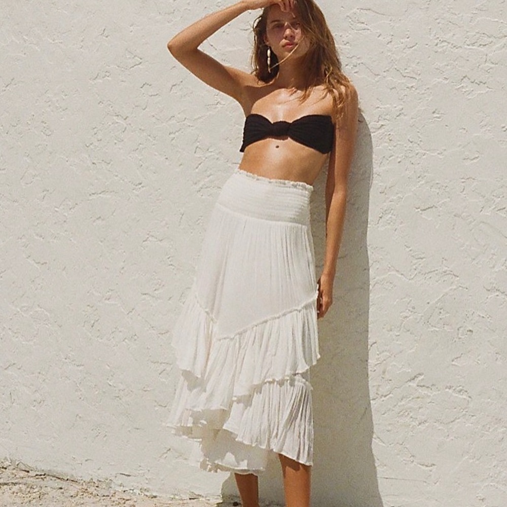 Free People Convertible Maxi Skirt